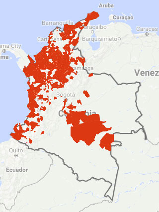 AGC areas of influence